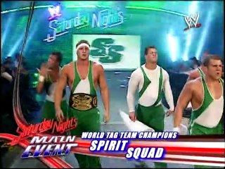 07.15.06 DX vs The Spirit Squad