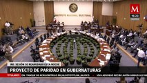 Comisiones del INE decidirán proyecto de paridad en gubernaturas