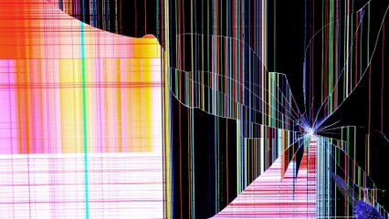 Epic Troll Alert: Realistic Broken TV Screen Prank in 4K UHD Glory