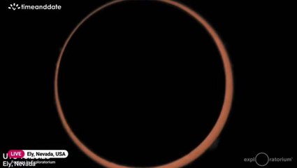 Annular Solar Eclipse In US Peaks! Watch The 'Ring Of Fire' Time-Lapse