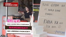 Mag-asawa mula Pampanga, namimigay ng libreng pagkain?! | Good News