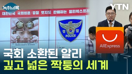 '국회의원 배지 1만 5천 원' 없는 게 없는 알리..."전자상거래법 위반" [Y녹취록] / YTN