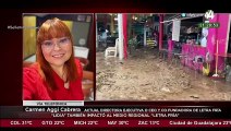 Carmen Aggi Cabrera nos habla sobre la afectaciones del huracán 