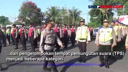 Jelang Pemilu 2024, Polres Gianyar Siagakan Ratusan Polisi untuk Kawal TPS