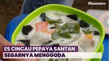 Es Cincau Pepaya Santan, Sajian Menyegarkan Pelepas Dahaga