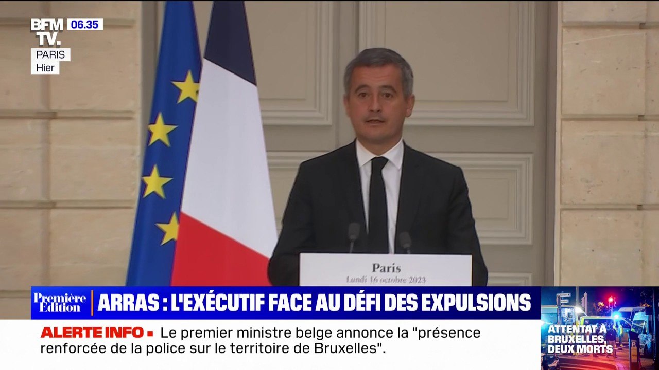 Après l'attaque au couteau à Arras, l'exécutif face au défi des expulsions