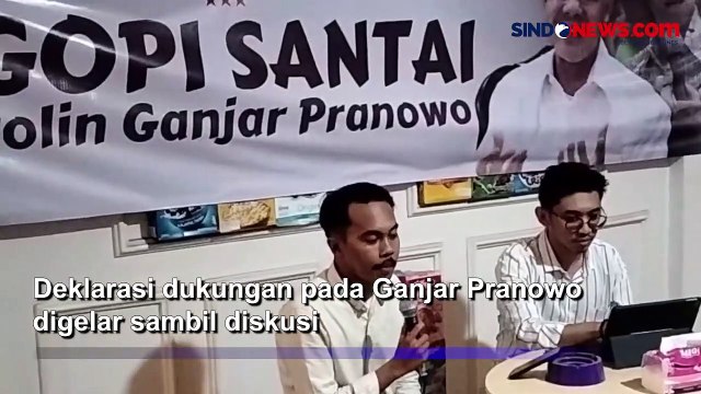 Mahasiswa Kalsel Deklarasi Dukung Ganjar Pranowo Presiden 2024