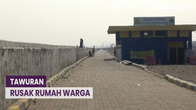 Tawuran Kelompok Remaja Rusak Rumah Warga di Cilincing, Jakarta Utara