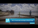 RDC : 47 morts dans naufrage sur fleuve Congo