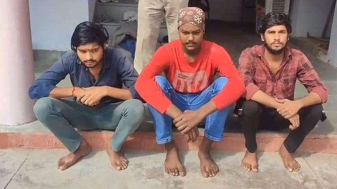 अलवर: राहगीरों से मारपीट कर लूट की वारदात को देते थे अंजाम, तीन लुटेरे चढ़े पुलिस के हत्थे