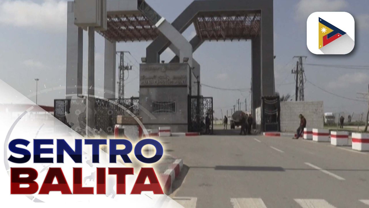 Pagbubukas ng border sa Egypt, mahigpit na binabantayan ng DFA para sa paglilikas ng mga Pilipino mula sa Gaza