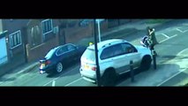 BMW overtaking from the wrong side hits a mum and narrowly misses her baby in Hounslow