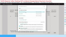 Bank Charges Reports in Business Central | Overview on Posted Bank Payment Voucher & GST Return | Short !