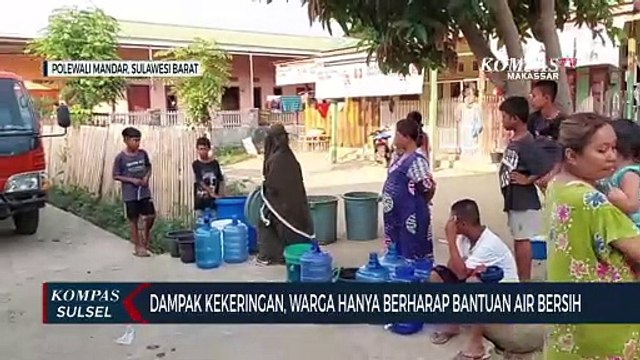 Dampak Kekeringan, Warga Hanya Berharap Bantuan Air Bersih