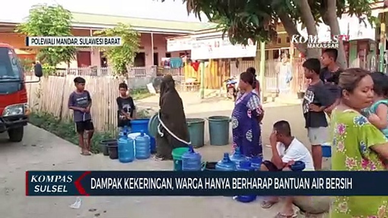 Dampak Kekeringan, Warga Hanya Berharap Bantuan Air Bersih