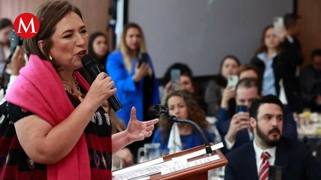 Xóchitl Gálvez del frente amplio por México promete apoyo al poder judicial