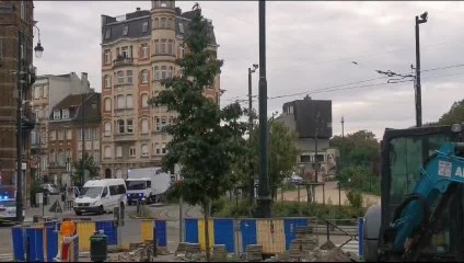 Attentat à Bruxelles: présence policière à la Cage aux ours