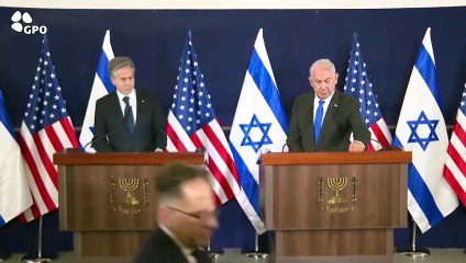 Blinken, Gazze'ye ulaşamayan yardımların organize edileceğini açıkladı