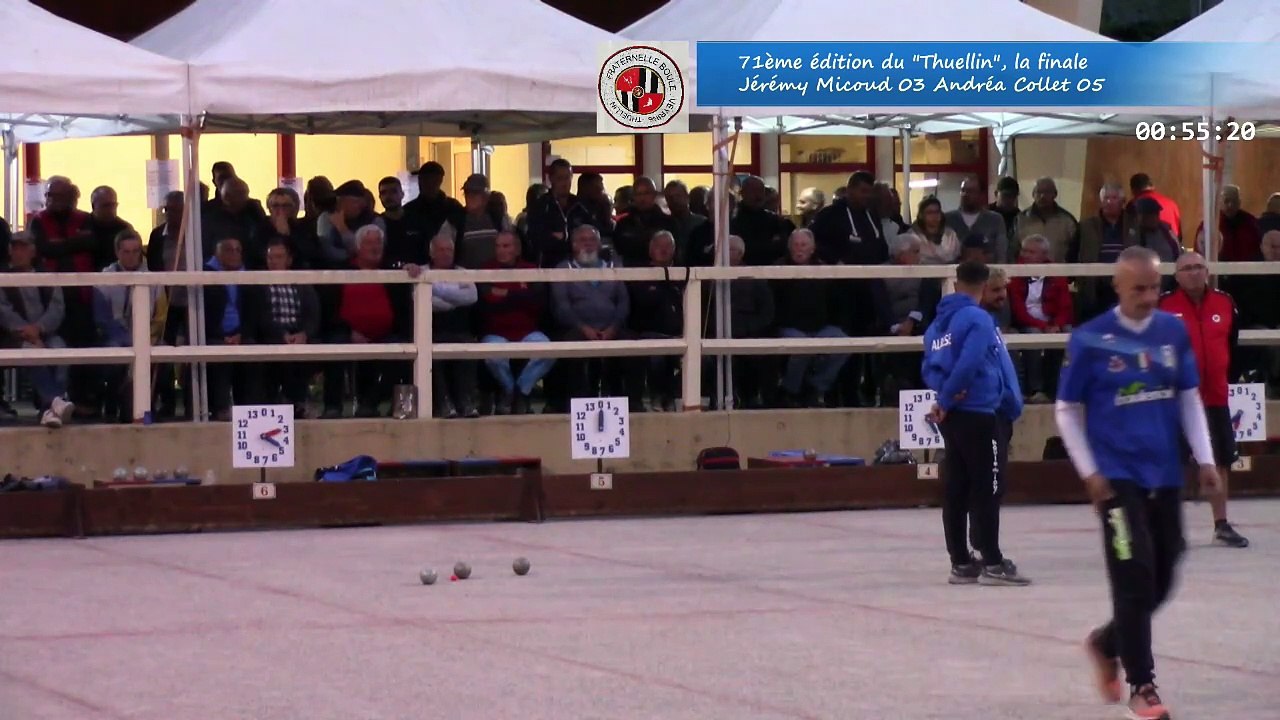 Finale, 71ème édition du Challenge Roger Audi, Thuellin 2023