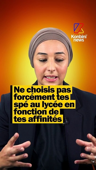 Et oui, parfois il faut choisir une spé qu'on n'a pas forcément envie !  Le livre d'Amina Khalil "Tout le monde peut être bon en maths" est paru aux éditions Marabout.