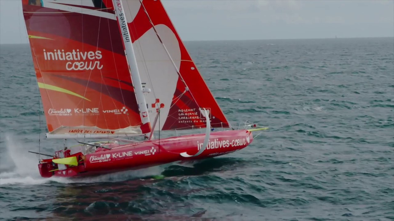 Transat Jacques Vabre Normandie Le Havre 2023 : INITIATIVES COEUR - SAM DAVIESJACK BOUTTELL