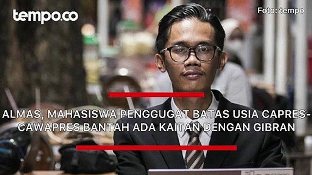 Almas Mahasiswa Penggugat Batas Usia Capres-Cawapres Bantah Ada Kaitan dengan Gibran