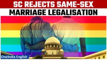 Same-Sex Marriage: SC's split 3:2 verdict; petitions on same-sex marriage dismissed | Oneindia News