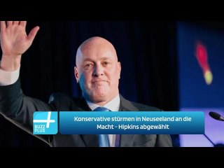 Konservative stürmen in Neuseeland an die Macht - Hipkins abgewählt