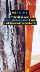 GULMARG will be looking like this in NOVEMBER