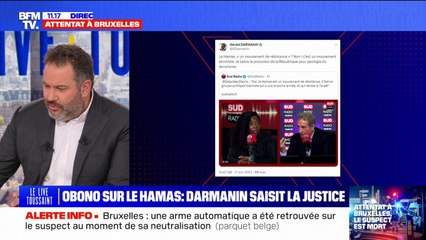 Download Video: Déclaration de Danièle Obono (LFI) sur le Hamas: Gérald Darmanin saisit la justice pour 