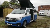 Bearwood Campers Blue two tone campervan conversion