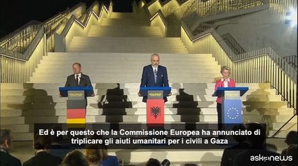 Von der Leyen: UE aprir? corridoio umanitario attraverso l'Egitto