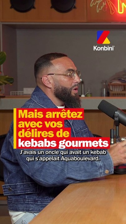 On valide archi pas les kebabs gourmets et Medine non plus  L'intégralité du Small Talk de Médine et David Castello-Lopes est à retrouver sur YouTube ▶️
