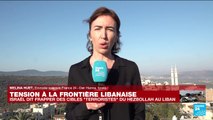 Frontière libanaise : Israël dit frapper des cibles 