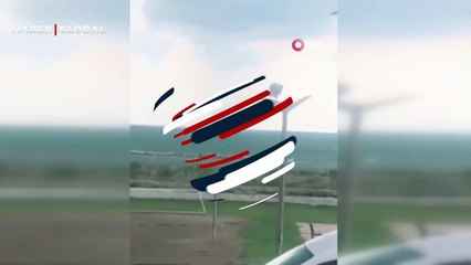 Adana’da denizde hortum çıktı!