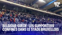 Belgique-Suède: les supporters confinés pendant plus de deux heures dans le stade Roi Baudoin à Bruxelles