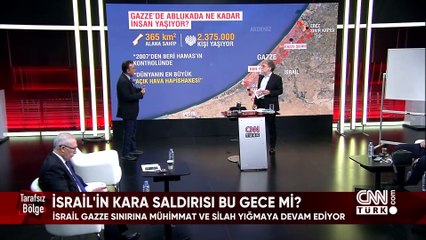 İsrail Gazze'yi karadan silmeye mi hazırlanıyor? O tanklar Gazze'ye girerse neler olur? Gazze'nin altındaki tünellerde nasıl bir hazırlık var? Tarafsız Bölge'de konuşuldu
