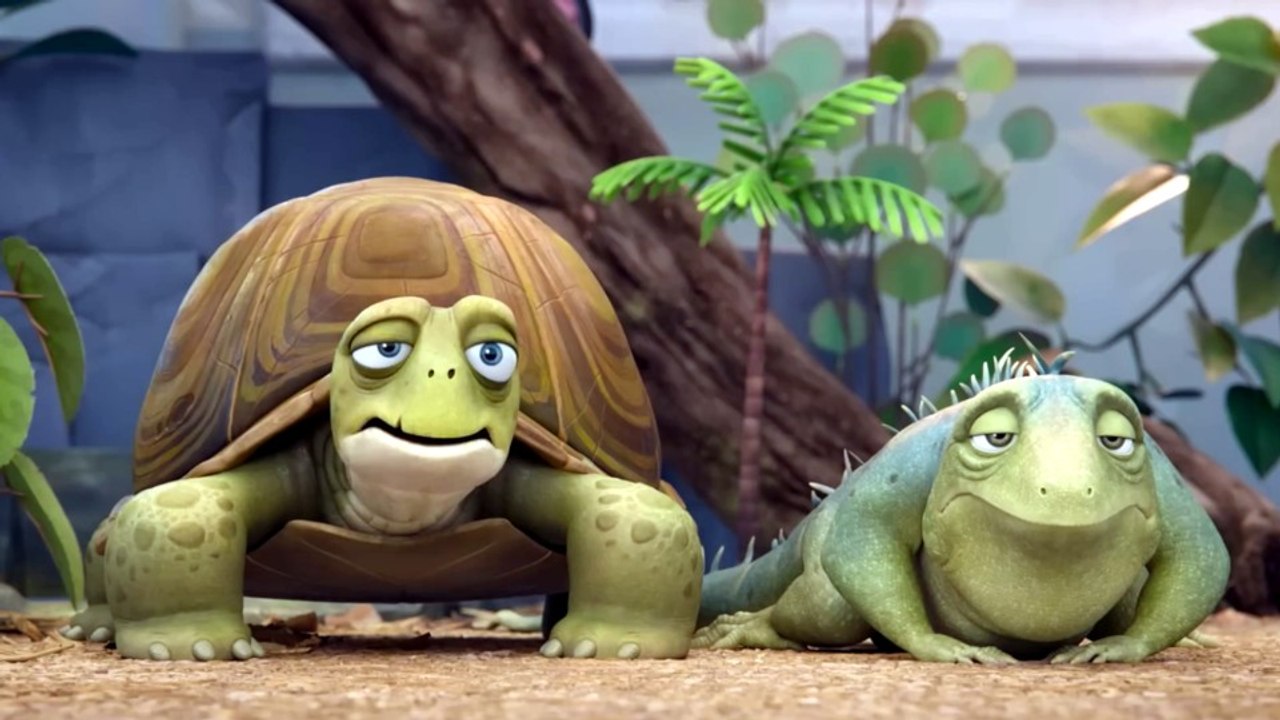 Leo: In der Netflix-Komödie mit Adam Sandler kommt eine alternde Echse in die Mid-Life-Crisis