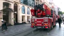 Panique d'incendie au consulat général de Russie, rue Istiklal