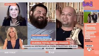 La vicealcaldesa de Jerusalén vuelve a masacrar a Griso por su equidistancia entre Israel y los terroristas de Hamás