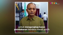 WADUH! Pria Pontianak Rekam Dirinya Bakar Bendera Indonesia
