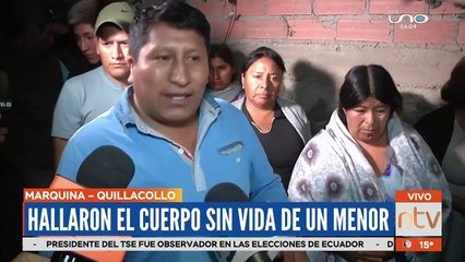 "Estaba con su uniforme": Encuentran el cuerpo sin vida de un colegial en Marquina