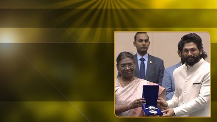 Allu Arjun Receives Best Actor Award | 69th National Film Awards Ceremony | Telugu OneIndia