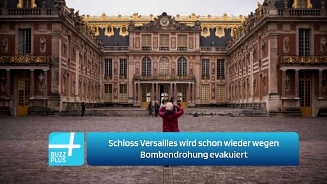 Schloss Versailles wird schon wieder wegen Bombendrohung evakuiert