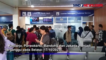 Penumpang KA di Stasiun Tugu Lakukan Refund Dampak KA Argo Semeru Anjlok