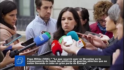 Pepa Millán (VOX):“Están convirtiendo las capitales europeas en guetos donde impera la ley islámica”