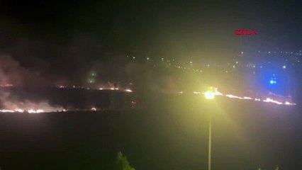 Un fil de ligne haute tension cassé à Batman a provoqué un incendie de chaume