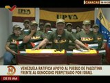 Caracas | UPV repudia genocidio de Israel en la Franja de Gaza y hace un llamado al cese del fuego