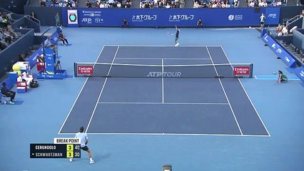 Schwartzman venció a Francisco Cerúndolo en el duelo de argentinos en Tokio