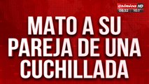 Mató a su mujer de una puñalada y escapó: es intensamente buscado